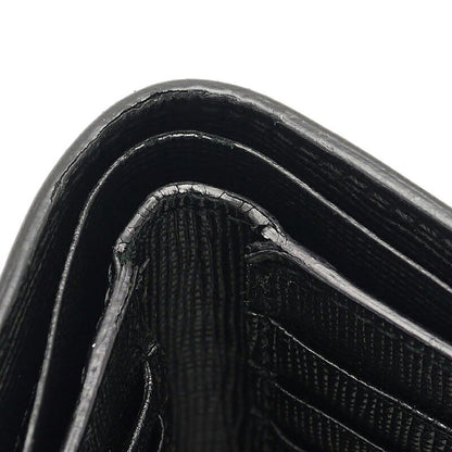 Fendi BAG BUGS Bag Bugs Wallet 7m0169 Bifold Wallet Leather X Studded Black