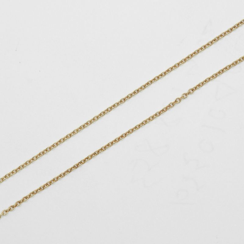 Tiffany & Co Bean 9mm (0.35in) Model 18K Yellow Gold Ladies 3.6g Necklace