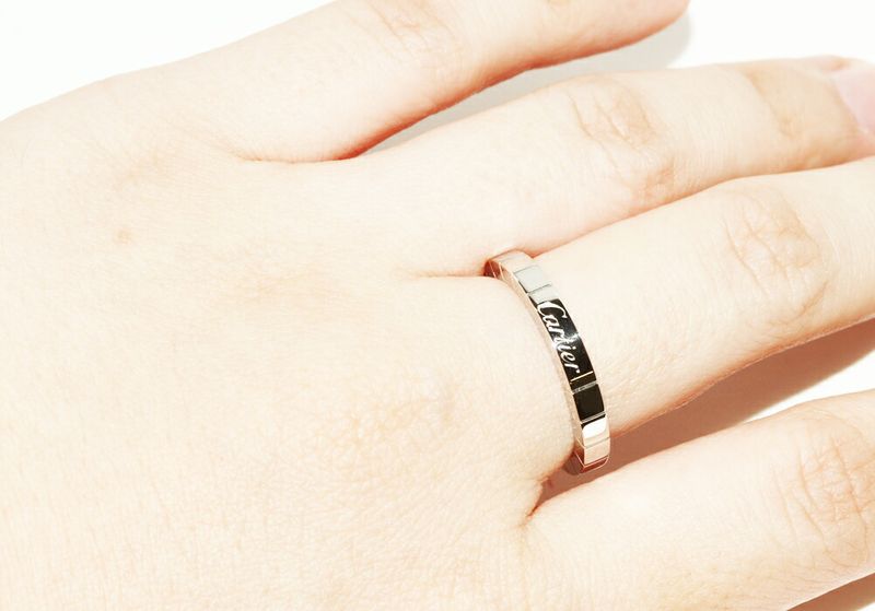 Cartier Ring Pt950 Lanier Ring B40481