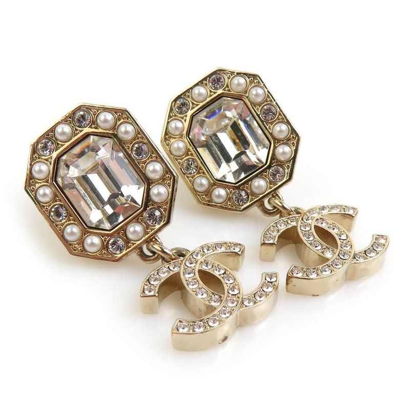 Chanel Earrings Coco Mark