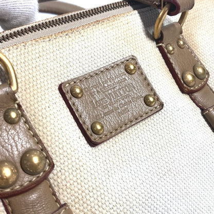 Louis Vuitton Tote Bag Sac Neverfull 30 M48822 Canvas/leather Beige