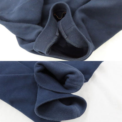 Louis Vuitton Taffetaje Logo Sweatshirt Crew-neck XL Navy- Cotton Tops