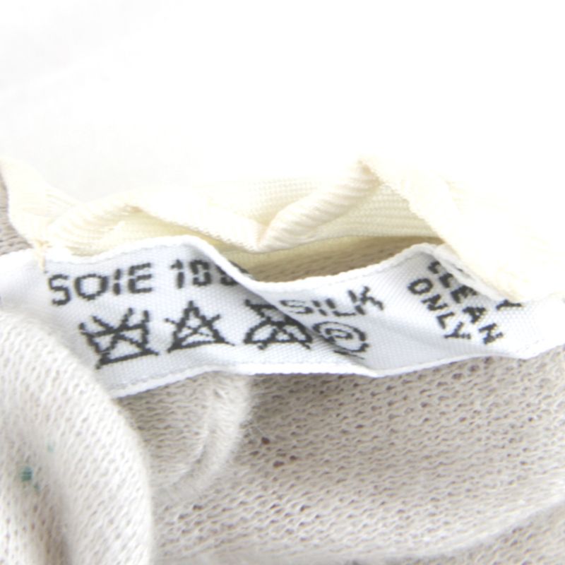 Hermes Pleated Carré Scarf With Box Multicolor 100% Silk High Brand Name