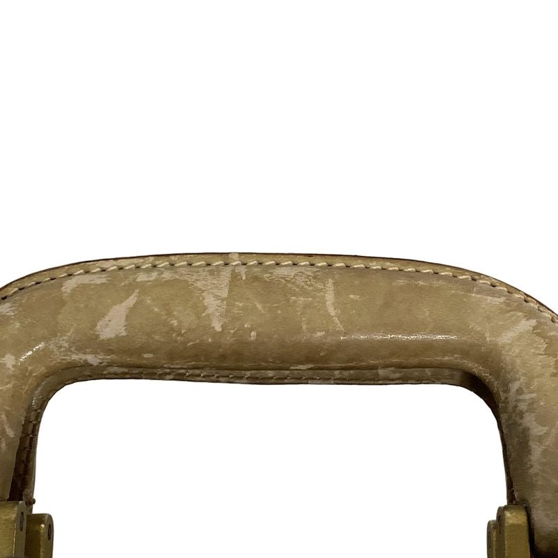 Gucci Trunk Case Old Guccigg Pattern Beige X Brown X Dark Brown Lock Number