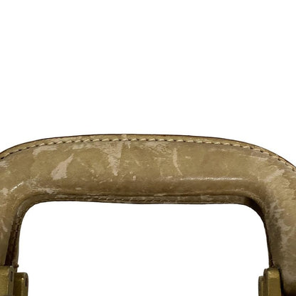 Gucci Trunk Case Old Guccigg Pattern Beige X Brown X Dark Brown Lock Number