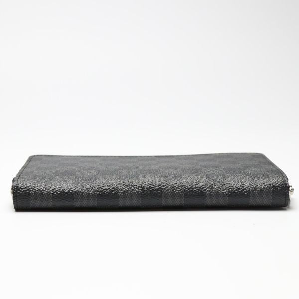 Louis Vuitton N63077 Damier Graphite Round Zipper Zippy