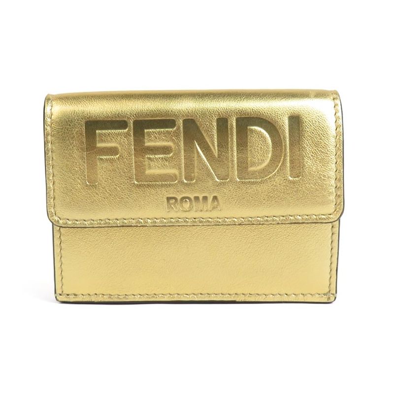 Fendi Compact Wallet Trifold Wallet 8m0395ak61