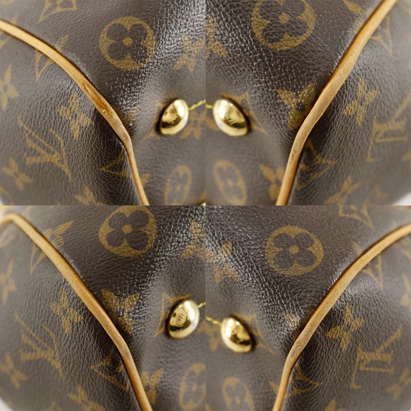 Louis Vuitton Tivoli PM M40143 Monogram Canvas Brown Ar2048 Ladies Handbag