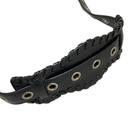 Balenciaga Shoulder Bag Le Cagor Crossbody Bag 719065 Black Lambskin