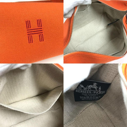 Hermes Handbag Brid A Black PM Brid A Black PM Canvas Orange