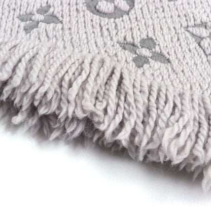 Louis Vuitton M74742 Echarpe Logomania Silk Blend Monogram Fringed