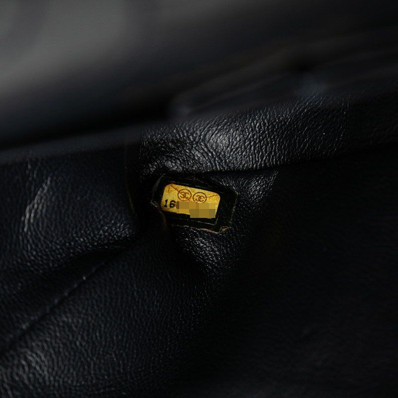 Chanel 255 Matelasse 28 Double Flap Chain Shoulder Bag Light Blue Denim Women