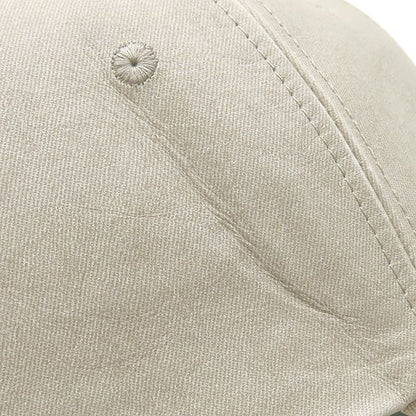 Bottega Veneta Cap Chino Print Nubuckles Cles Leather Light Beige S Hat Light