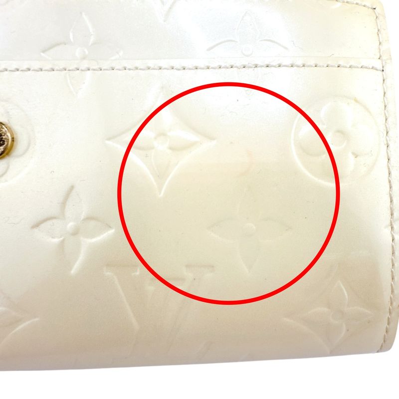 Louis Vuitton M91382 Vernis Zip Long Wallet Pochette Portmonnais Cles Di Pe Lou