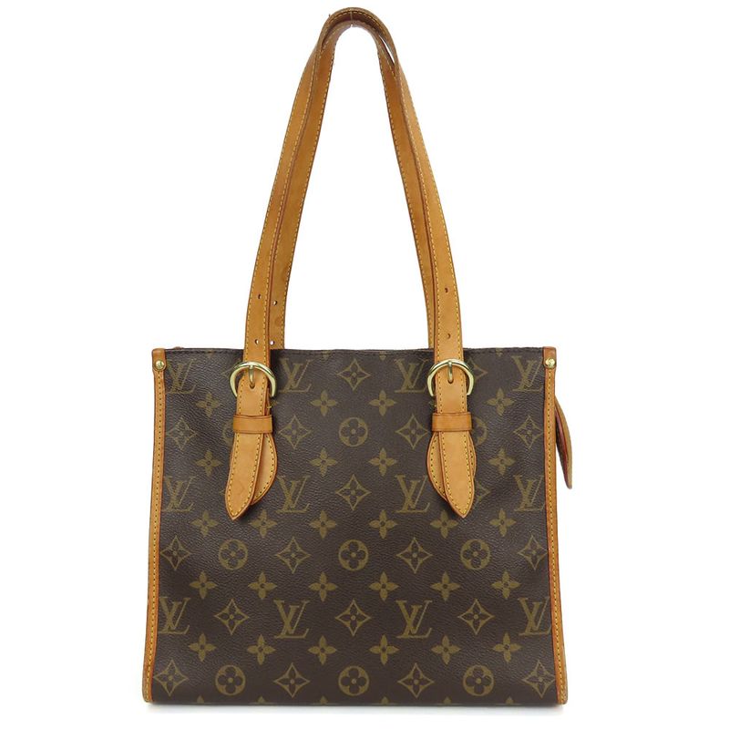 Louis Vuitton Shoulder Bag Popincourt Haut M40007 Monogram Brown Goldhardware