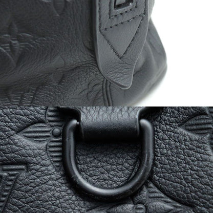 Louis Vuitton Helmet Bag Handbag Monogram Shadow Black M46554 IC Chip Unisex