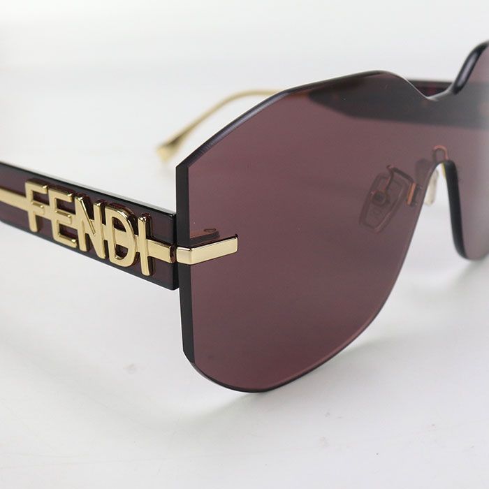 Fendi Fe40067u 30Y Sunglasses Plastic Sangra Scuff Deuce