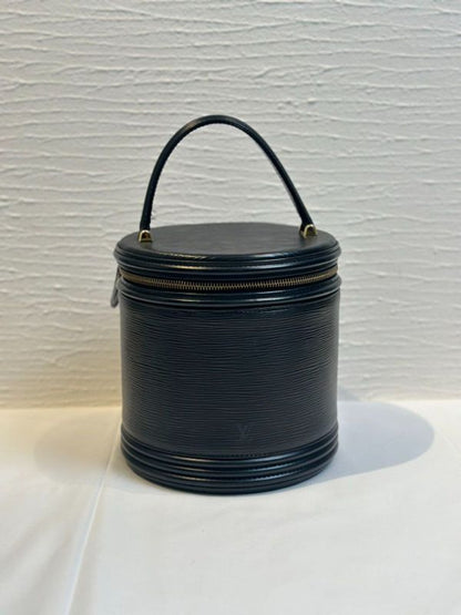 Louis Vuitton M48032 Epi Cannes Vanity Bag Black