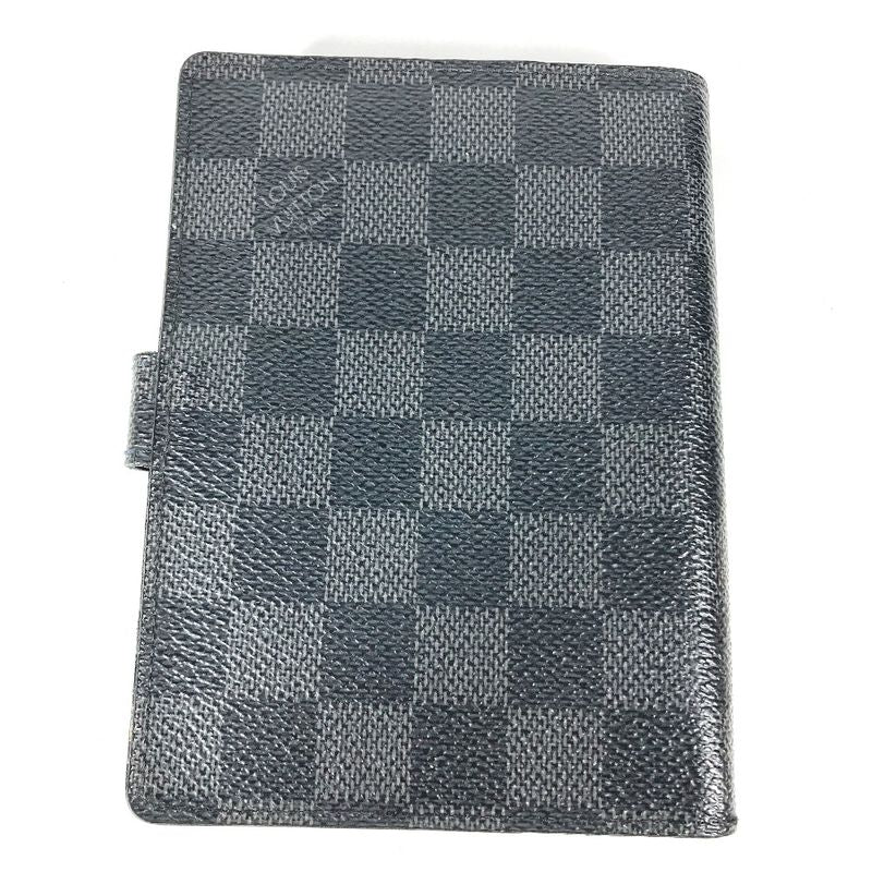 Louis Vuitton Notebook Cover Illustre Agenda PM R21130 Damier Graphite Canvas