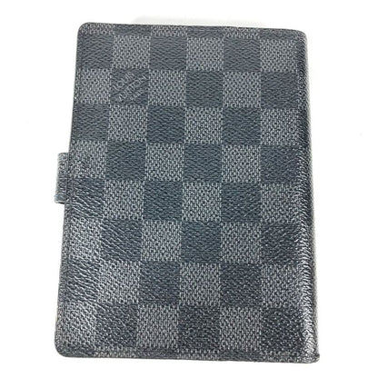 Louis Vuitton Notebook Cover Illustre Agenda PM R21130 Damier Graphite Canvas