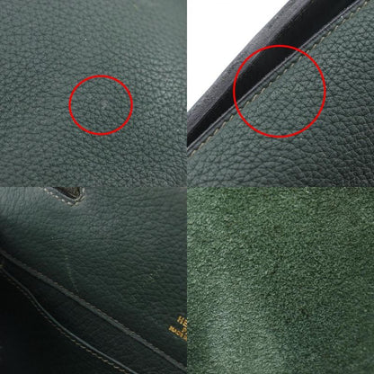 Hermes Sherpa PM Vintage Leather Green 0Y Unisex Backpack/daypack