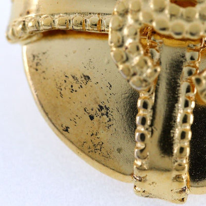 Chanel Coco Mark Vintage Gold Plated 97A Ladies 20.2g Earring