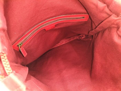 Gucci Backpack Drawstring Logo Canvas Tricolor