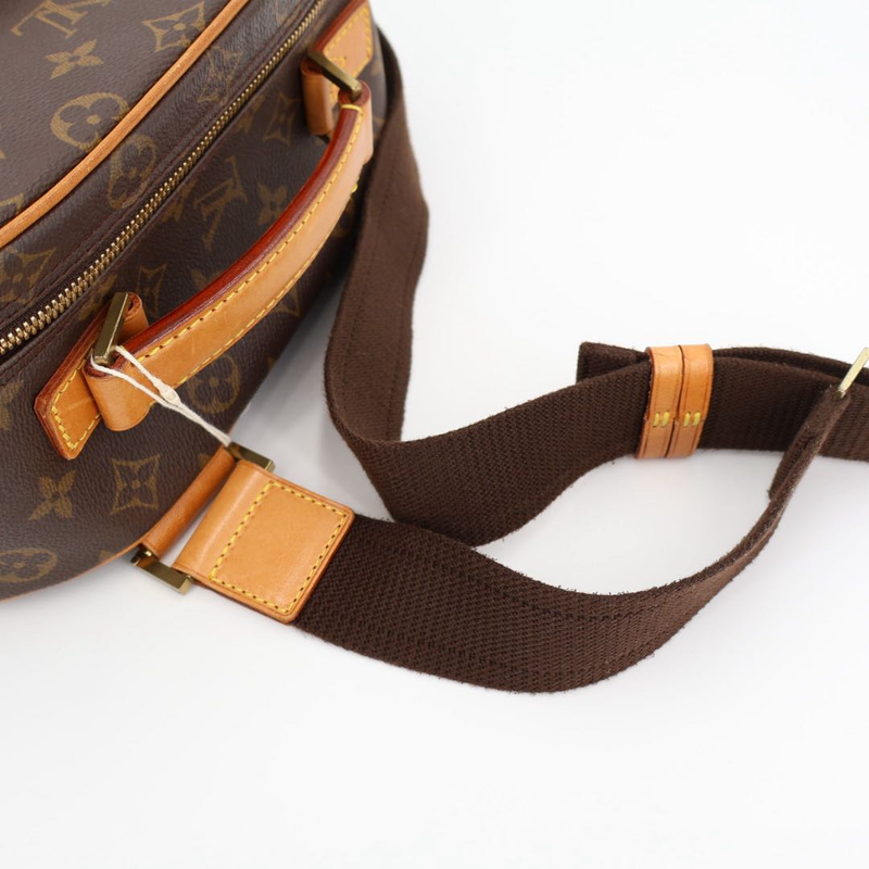 Louis Vuitton Pac-all Sac-a-do Bag Shoulder Hand Bag Monogram Brown M51132