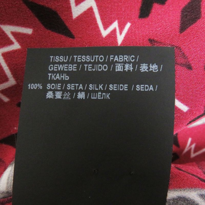 2019 Saint Laurent Paris/ Saint Laurent Paris 564172 Radical Silk 100% Long