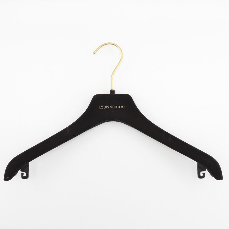 Louis Vuitton Dress Checked Wool Navy Women's Dress