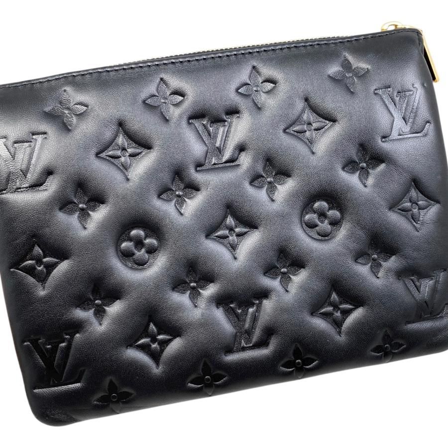 Louis Vuitton Handbag Shoulder Bag Coussin BB M21259 Monogram Lamb Leather Noir