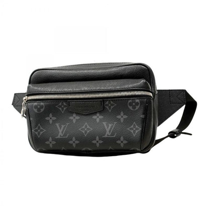 Louis Vuitton Waist Bag Taiga Llama Bum Bag Outdoor M30245 Black Men's