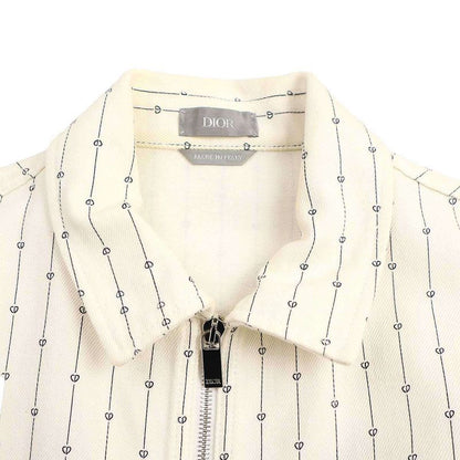 Dior 22ss Heart Logo Denim Jacket Heart Logo Denim Blouson 213d486a5448 White 46