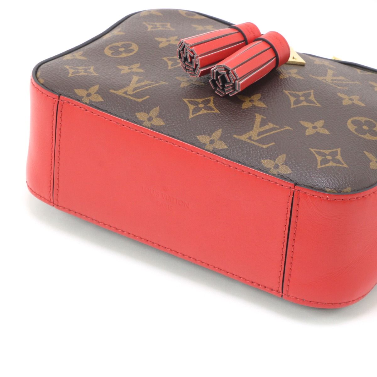 Louis Vuitton Monogram Saintonge Coquelicot Shoulder Bag