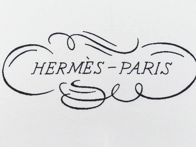 Authentic Hermes Scarf Carré 90 Reprise Riding Landscape Scarf Shawl Bandana