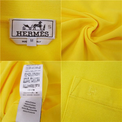 Hermes 23SS Polo Shirt H Logo Embroidery Deer Cotton