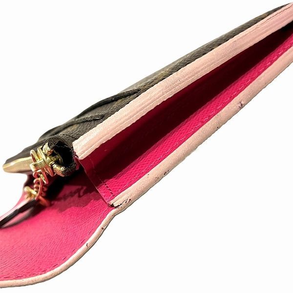 Louis Vuitton Monogram Portefeuille Emily Flower M64202 Long Wallet Bifold