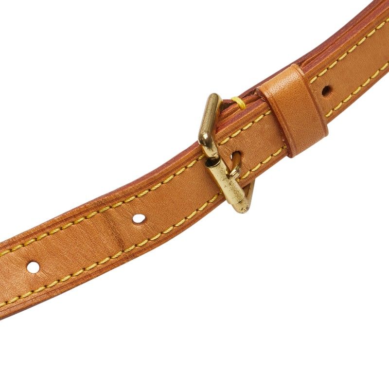 Louis Vuitton Monogram Musette Salsa Short M51258 Brown PVC Leather Women Louis