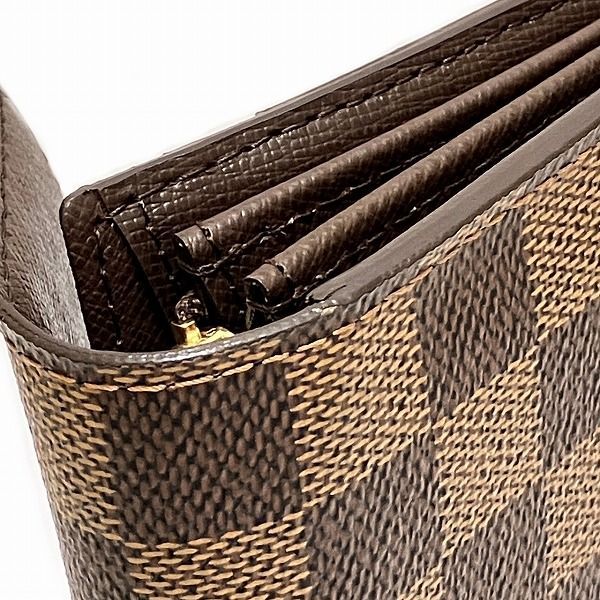 Louis Vuitton Damier Portefeuille Sarah N61734 Long Wallet Bifold Wallet Unisex