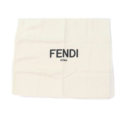 Fendi 2023 Fzxb23 Logo Design Asymmetrical Draped Knit Blue 36 Storage With Bag