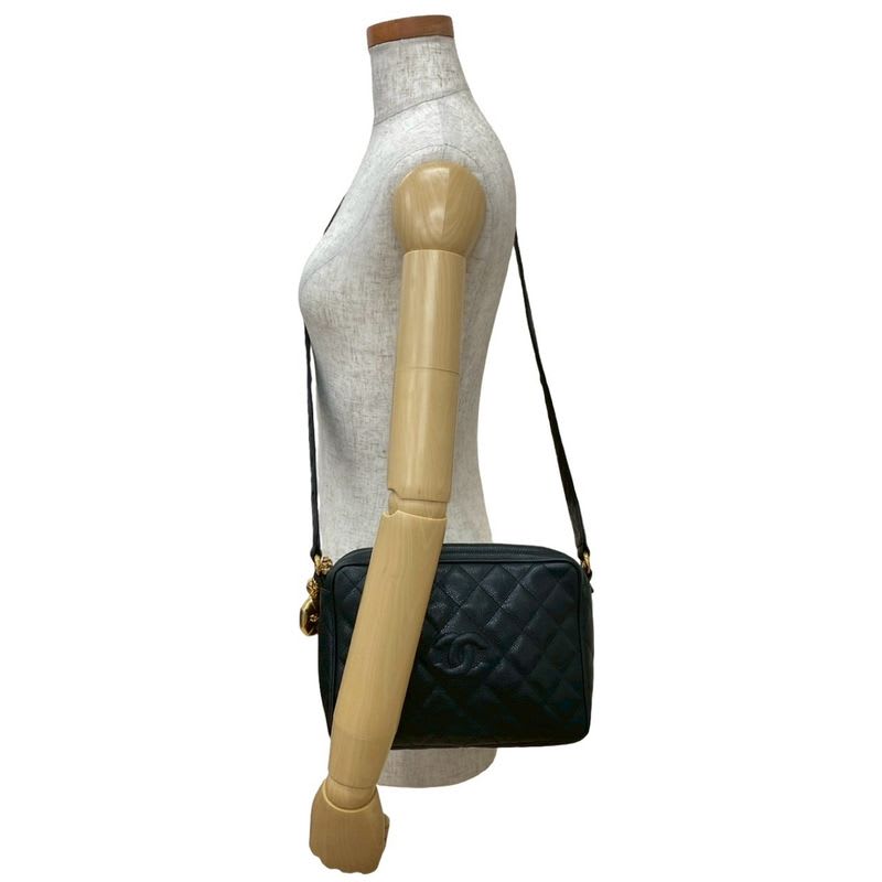 Chanel Quilted Caviar Leather