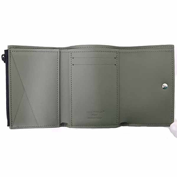 Louis Vuitton Victor Wallet Trifold Wallet Monogram Shadow M13216 Olive Green S
