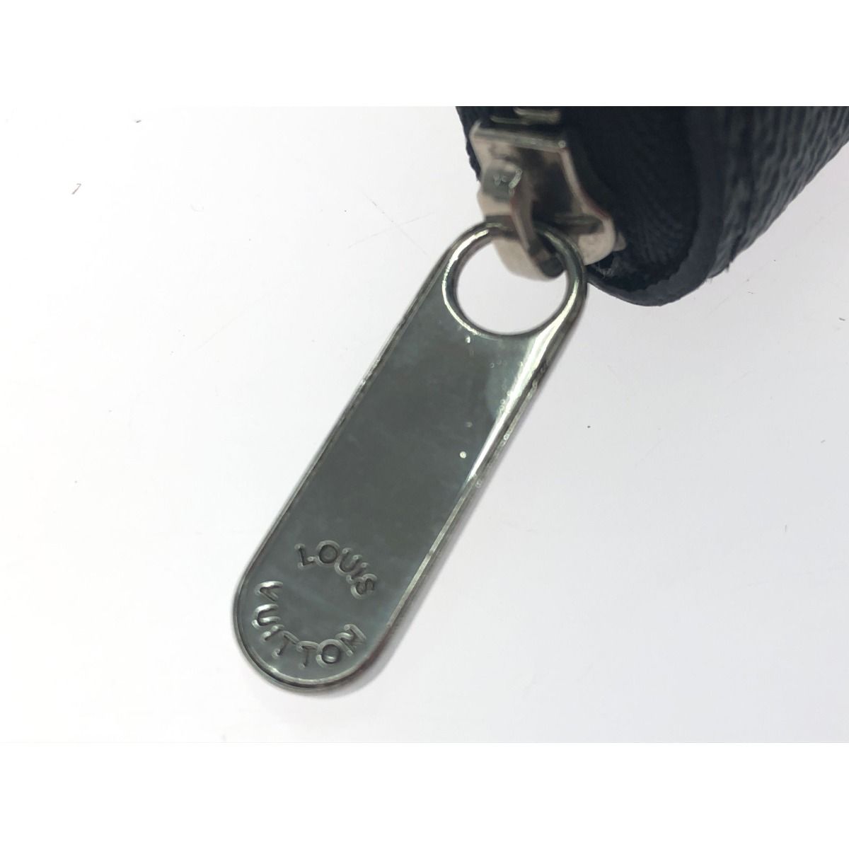 Louis Vuitton Men's Coin Case Damier Graphite Zippy Coin Purse