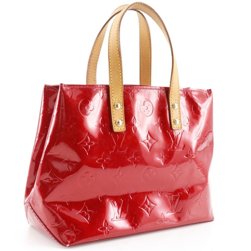 Louis Vuitton Reed PM M91990 Monogram Vernis Pomme D'amour Red Mi1006 Ladies