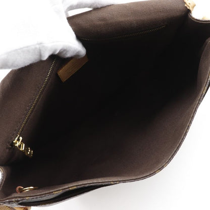 Louis Vuitton Menilmontane PM M40474 Monogram Canvas Brown Ct2193 Ladies