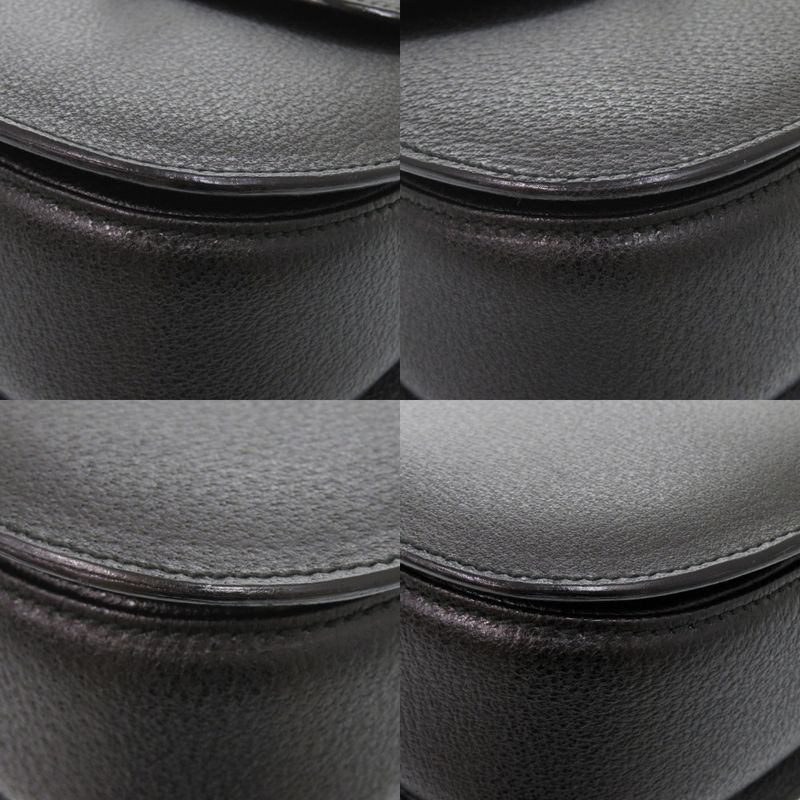 Gucci 2WAY Bamboo 000 1364 0633 Leather Black Handbag Black 0733 Gucci