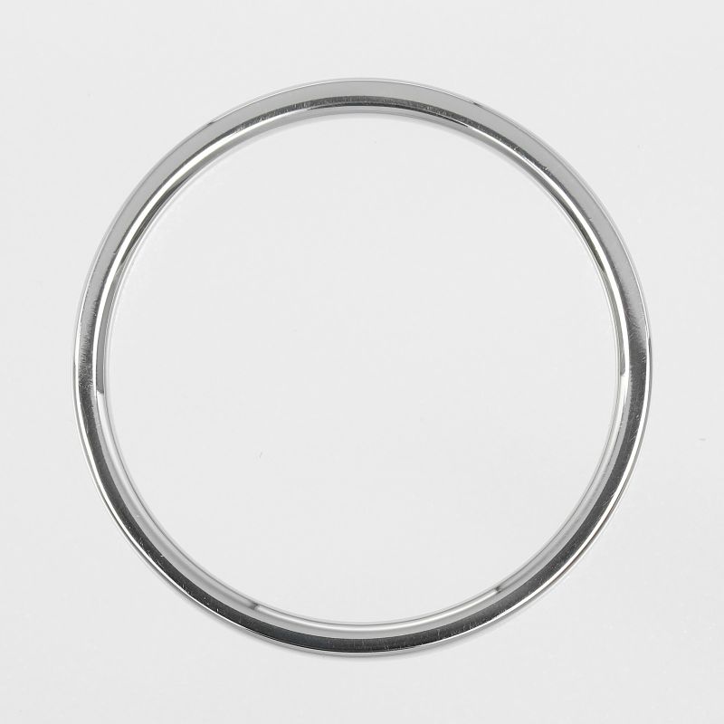 Tiffany & Co Band Ring 3mm (0.12in) Model Pt950platinum 17.5 Men's 5g Ring