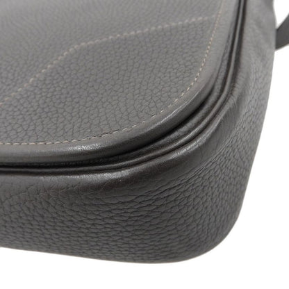 Hermes Victoria Messenger Crossbody 2way Shoulder Bag Men's Dark Brown