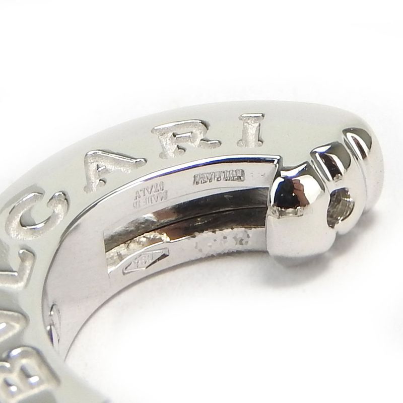 Bulgari Earring B-zero1 18K White Gold Diamond Approx 14.4g White Gold Jewelry