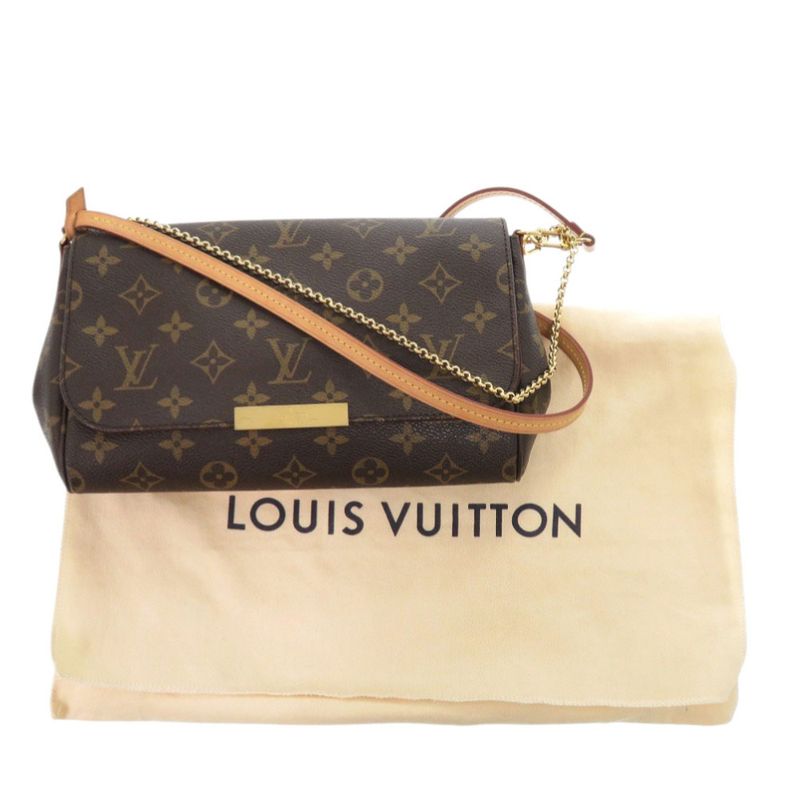 Louis Vuitton Favorite PM Monogram M40717 2way Shoulder Bag LV 0998 Louis